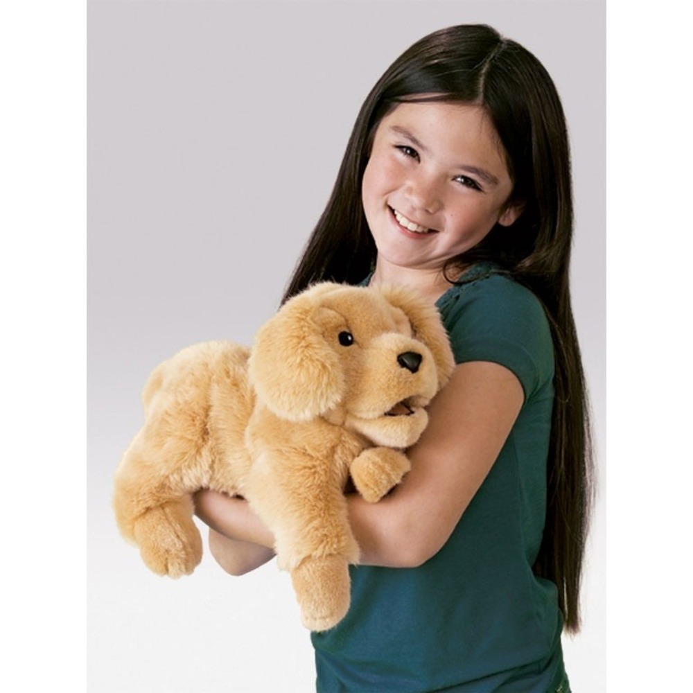 Folkmanis Golden Retriever Puppy Hand Puppet - 2010